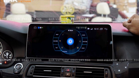 Màn hình DVD Android xe BMW 520i, 528i, 535i (F10) 2011 - 2020 | Màn nguyên khối 10.25 inch